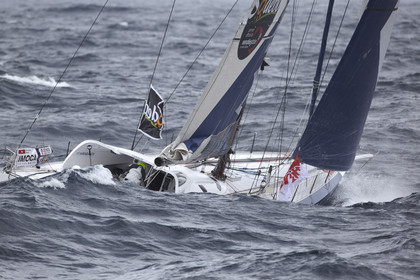 MIRABAUD  Monohull IMOCA 60, skipper Dominique Wavre (SUi)