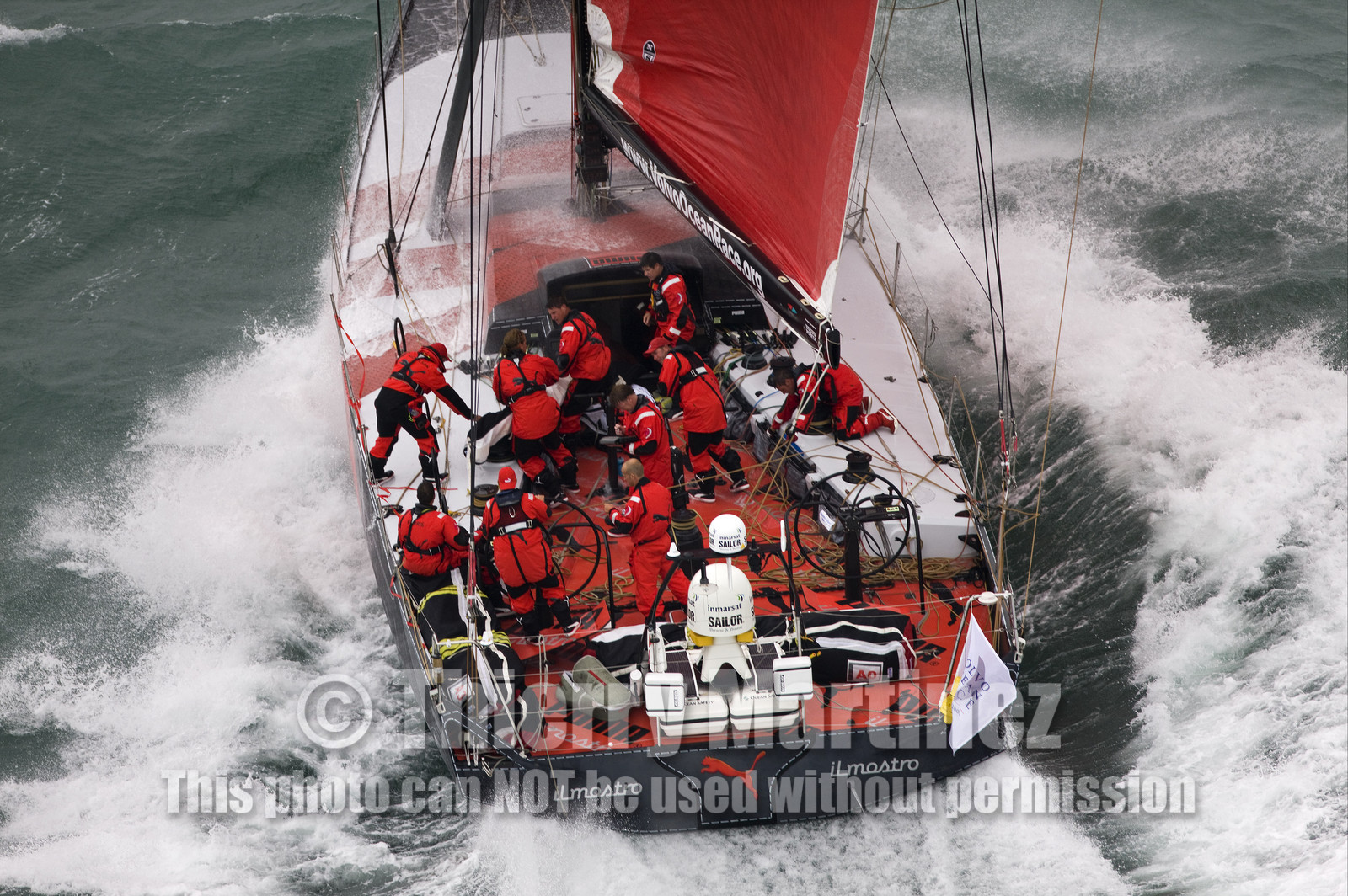 VOLVO OCEAN RACE - 2008 2009. Start Leg 1 (Alicante-ESP  Cape Town-RSA. 6500 NM).