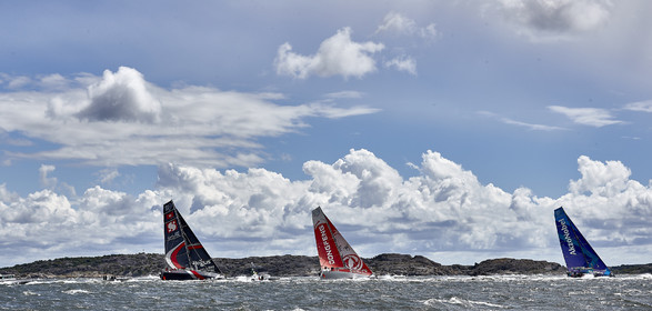team AkzoNobel  in Volvo Ocean Race 2017-18.