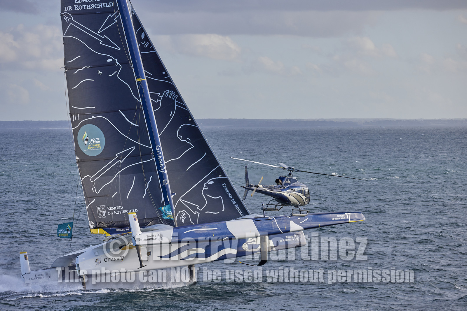 22_38943   © Thierry Martinez.DINARD, FRANCE. 9 Novembre  2022Départ de la 12éme ROUTE DU RHUM, transatlantique course à la voile en solitaire de St Malo(FRA)  à Pointe à Pitre (FRA-Guadeloupe) 3.543 milles nautiques.