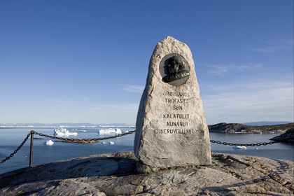 Schooner LA LOUISE sailing on west coast of Greenland.