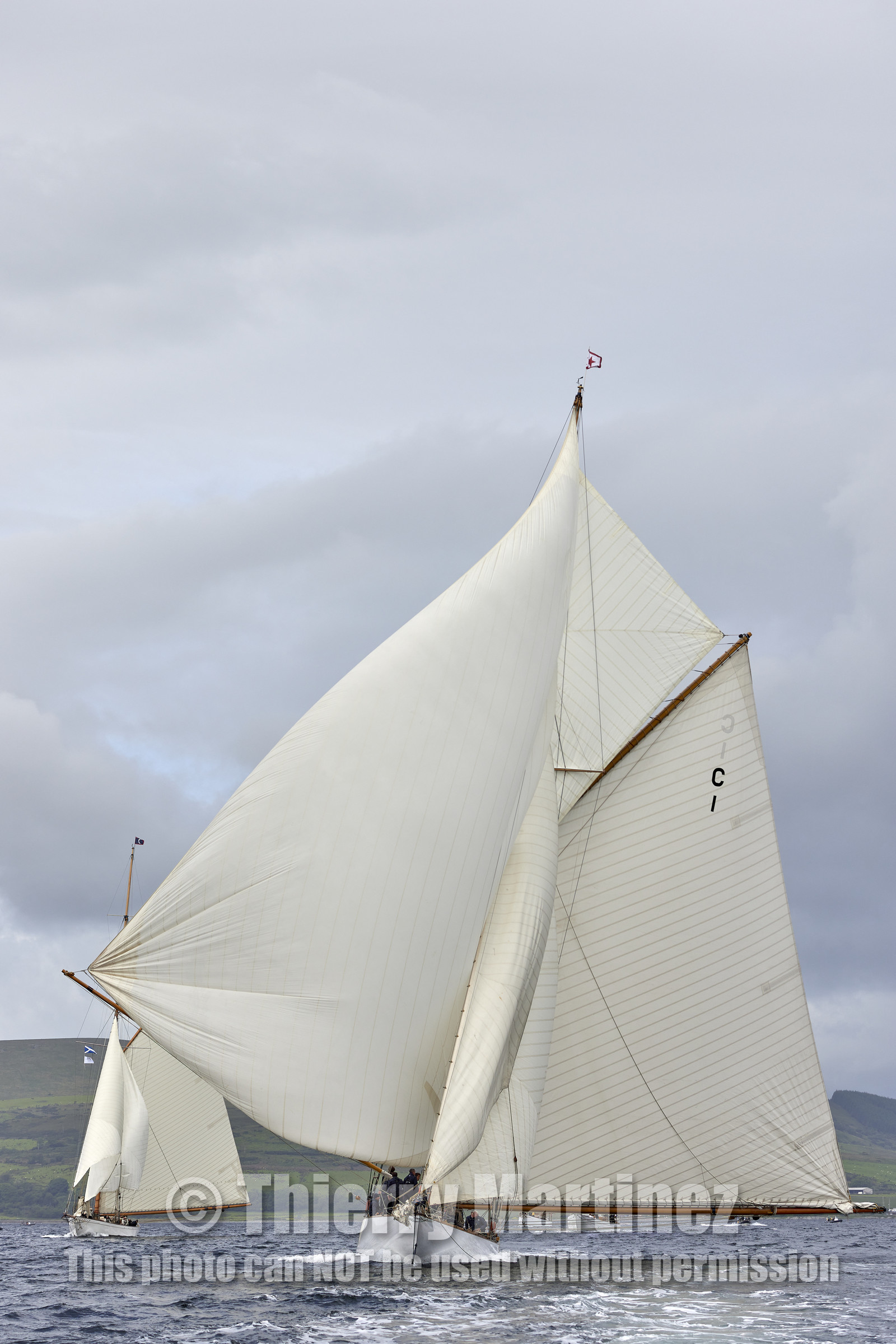 22_17006   © Thierry Martinez.FAIRLIE,SCOTLAND - UK 13th June 20222022 RICHARD MILLE FIFE REGATTA.Day 3;