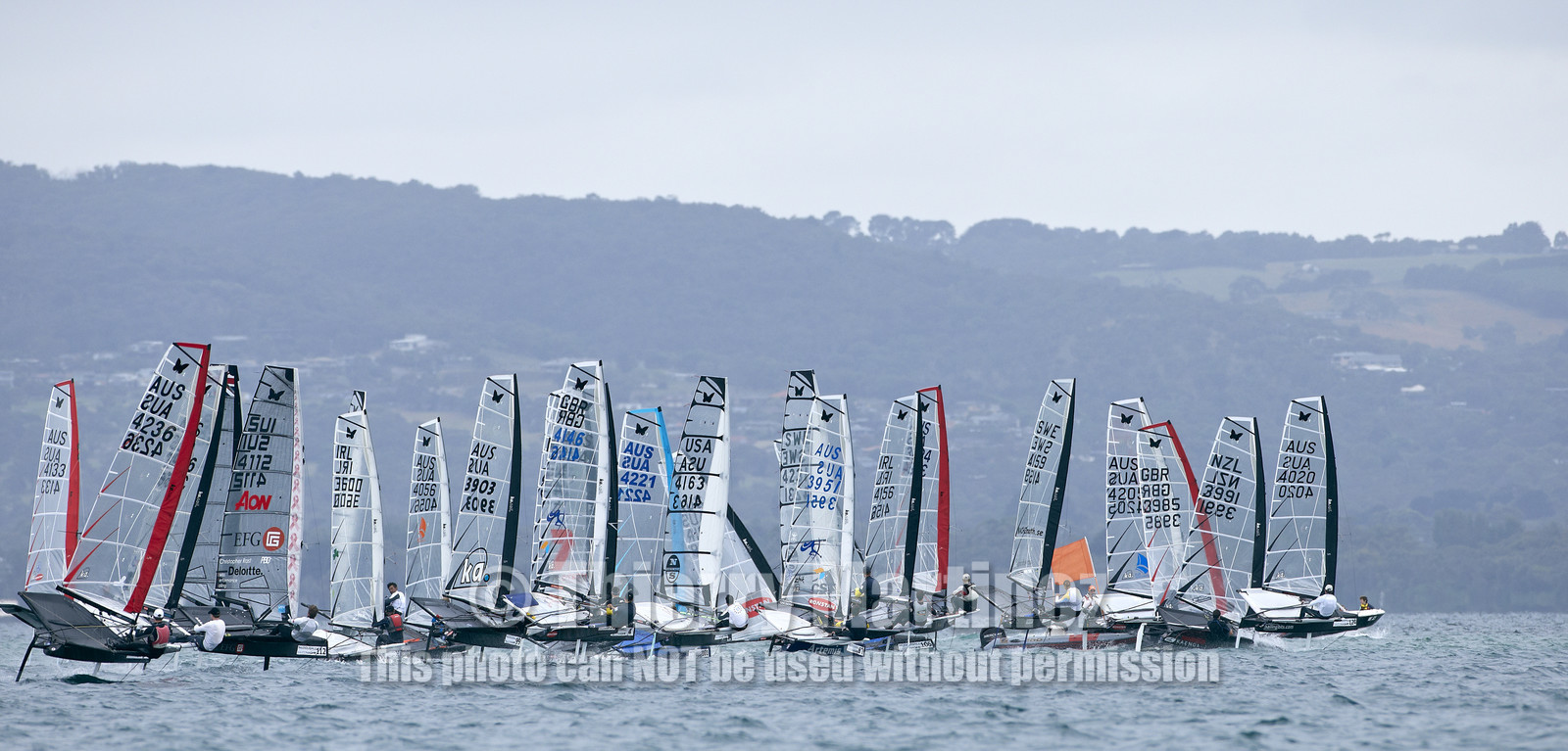 2015 McDougall + McConaghy Moth Worlds. Sorrento - VIC AUSTRALIA  . 6 16 January 2015. Organize by Sorrento Sailing Couta Boat Club.