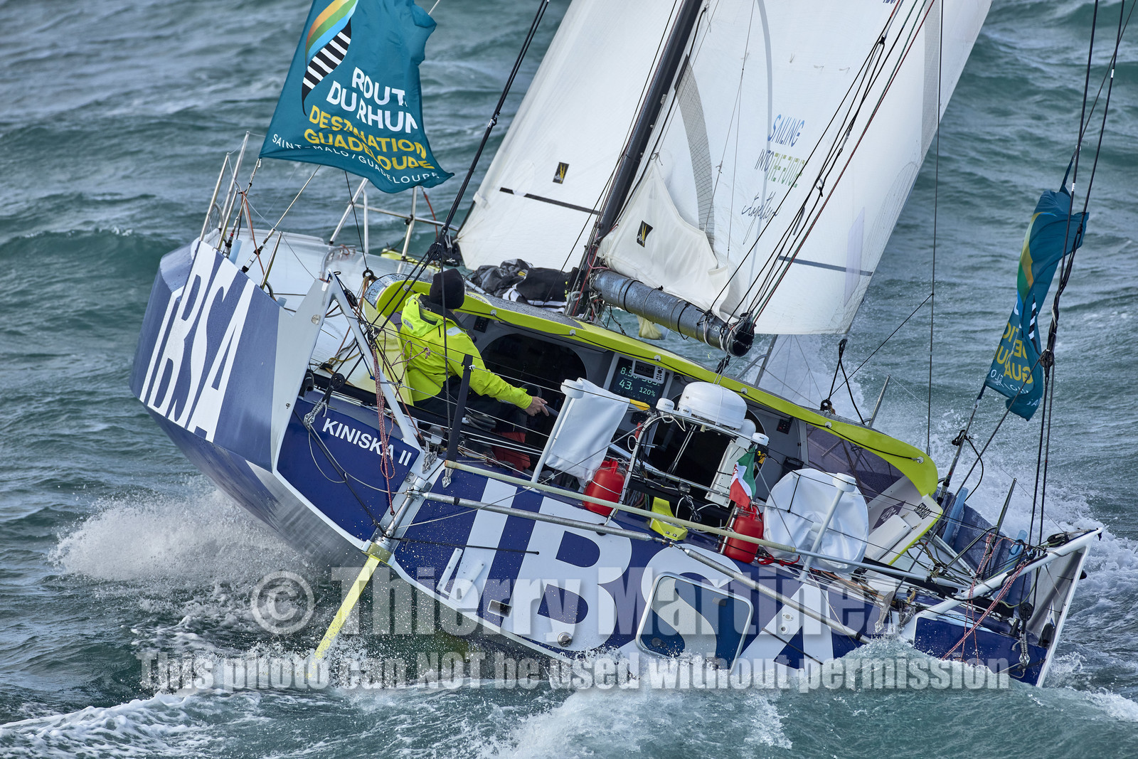 22_39121   © Thierry Martinez.DINARD, FRANCE. 9 Novembre  2022Départ de la 12éme ROUTE DU RHUM, transatlantique course à la voile en solitaire de St Malo(FRA)  à Pointe à Pitre (FRA-Guadeloupe) 3.543 milles nautiques.