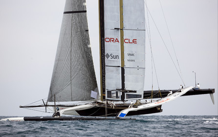 33rd  AMERICA'S CUP Valencia Spain, February 2010 - Defender:  ALINGHI (ALINGHI 5) vs Challenger : BMW Oracle Racing (USA 17)