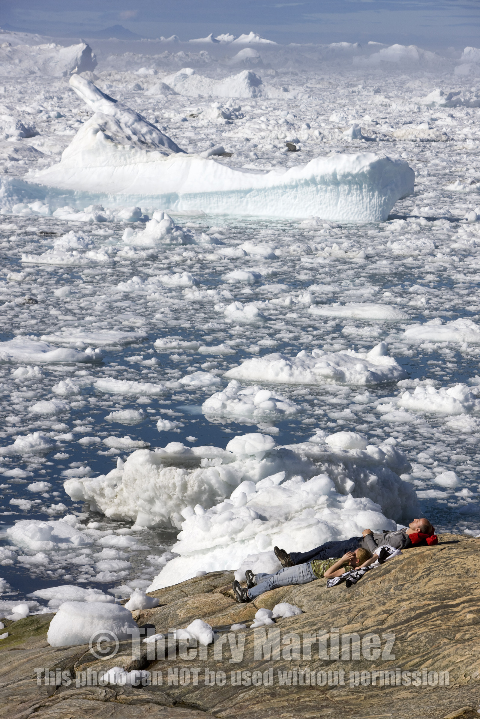 Schooner LA LOUISE sailing on west coast of Greenland.