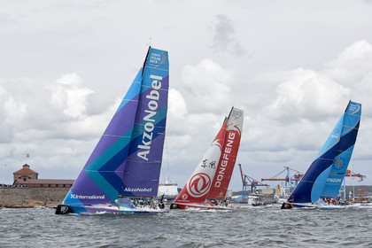 team AkzoNobel  in Volvo Ocean Race 2017-18.
