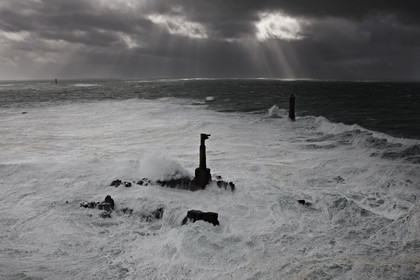 Tempête Ruth pointe Bretagne. 8 Fevrier 2014