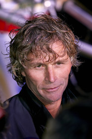 Bernard Stamm (SUI) & Jean Le Cam (FRA) winners of BWR 2014-15 on CHEMINEES POUJOULAT