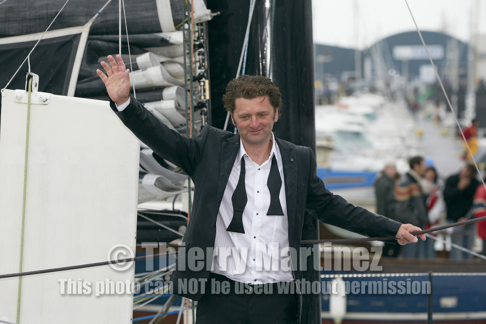 13_02828  2012 13 VENDEE GLOBE. Arrival in Les sables d'Olonne (