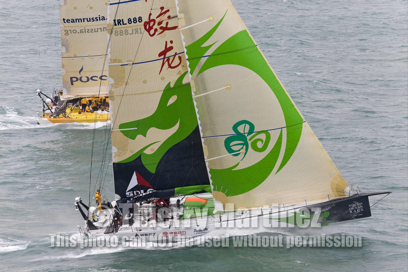 VOLVO OCEAN RACE - 2008 2009. Start Leg 1 (Alicante-ESP  Cape Town-RSA. 6500 NM).