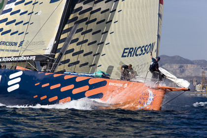 VOLVO OCEAN RACE - 2008 2009. IN-PORT RACE in Alicante-Spain.