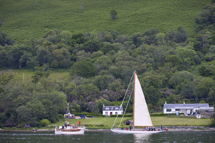 22_21639  © Thierry Martinez.FAIRLIE,SCOTLAND - UK 14th June 20222022 RICHARD MILLE FIFE REGATTA.Day 4 :ROTHESAY (ISLE OF BUTE) to PORTAVADIE.