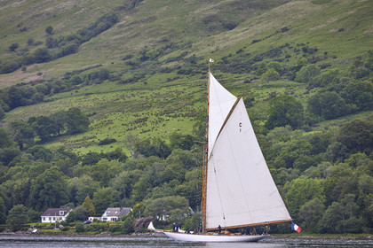 22_21630  © Thierry Martinez.FAIRLIE,SCOTLAND - UK 14th June 20222022 RICHARD MILLE FIFE REGATTA.Day 4 :ROTHESAY (ISLE OF BUTE) to PORTAVADIE.