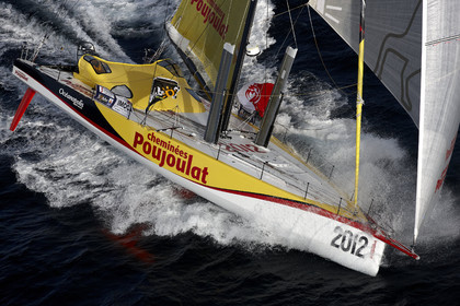 12_20283 CHEMINEES POUJOULAT ( IMOCA 60') , Skipper Bernard Stamm (SUI)