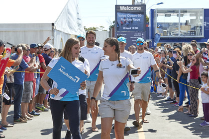 team AkzoNobel  in Volvo Ocean Race 2017-18.